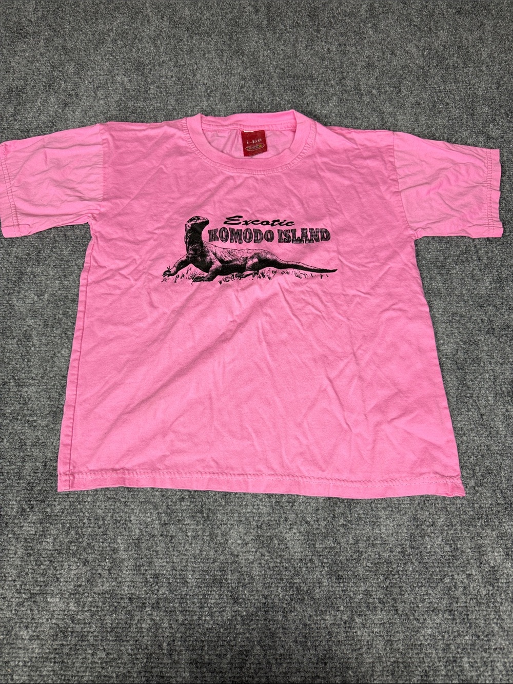 Pink Komodo Island Graphic Tee - Kids